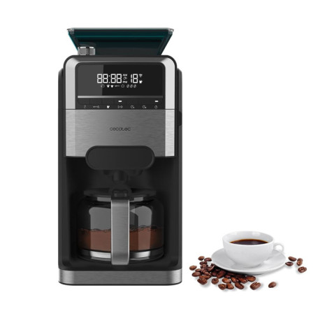 Cafetières à Goutte Cecotec Coffee 66 avec Moulin Intégré - 12 Tasses, Programmable