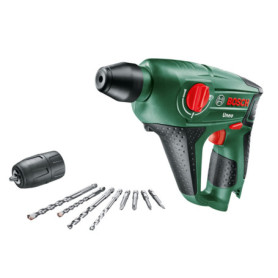 Perforateur sans fil Bosch Uneo 12V - Outil seul avec adaptateur