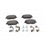 Plaquettes de frein Bosch BP967 pour essieu avant - Jeu de 4 - Certifiées ECE-R90