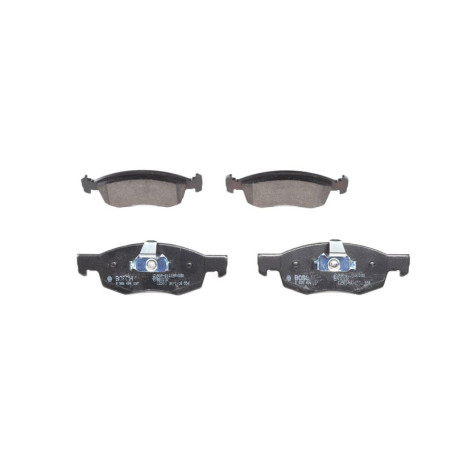 Plaquettes de Frein Avant Bosch BP1107 - Jeu de 4 - Qualité Supérieure