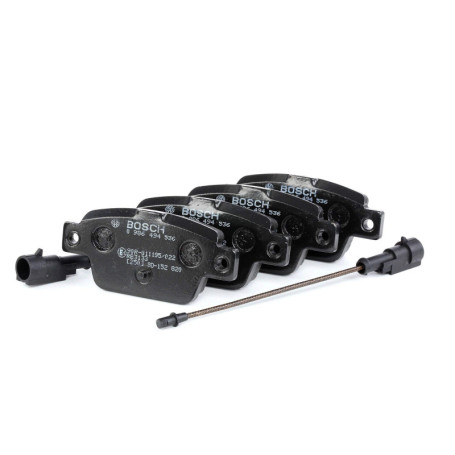 Plaquettes de Frein Arrière Bosch BP1457 - Jeu de 4 avec Accessoires