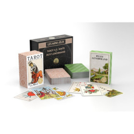 Coffret Mini-Jeux Tarot et Lenormand - Cartes de Divination