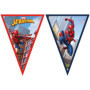 Set de Vaisselle Jetable Spiderman Crime Fighter pour Anniversaire d'Enfant - 46 Pièces