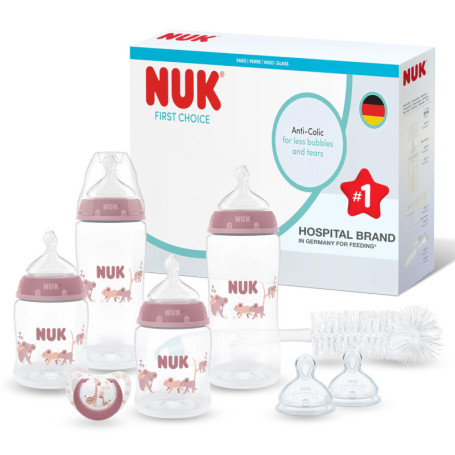 Coffret NUK First Choice Perfect Start pour Nouveau-Né - 8 pièces