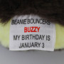 Peluche Ty Buzzy Bee avec Yeux Scintillants - Beanie Bouncers