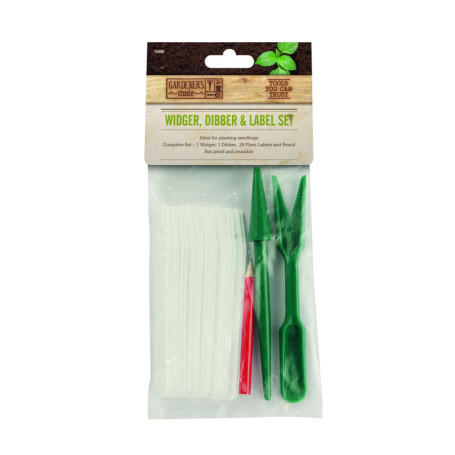 Ensemble de Jardinage Gardman : Pelle, Plantoir et Étiquettes Multicolores