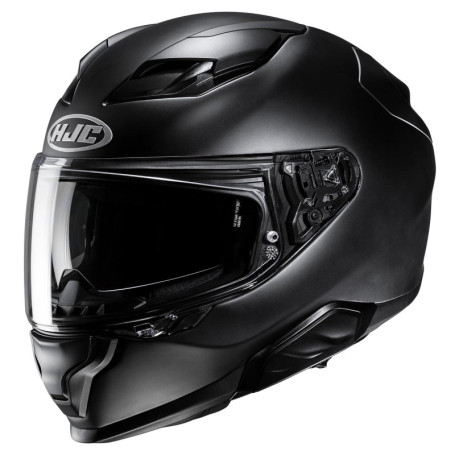 Casque Moto Intégral HJC F71 Semi Mat Noir - Confort et Sécurité