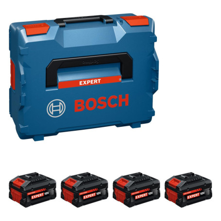 Kit de Batteries Bosch EXPERT 18V avec L-BOXX 136 - Puissance et Autonomie