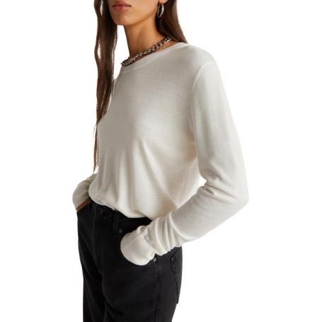 Pull-over Femme United Colors of Benetton Blanc XXS