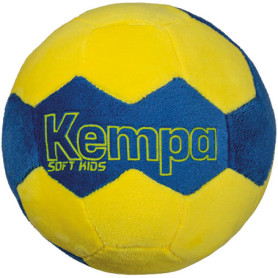 Ballon de Handball Kempa Soft pour Enfants - Bleu et Jaune