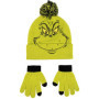 Ensemble Bonnet et Gants The Grinch pour Enfant - Protection Contre le Froid