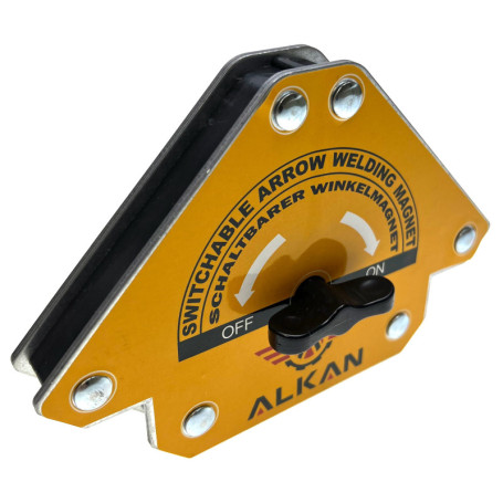 Aimant d'Angle Commutable pour Soudage Précis - 45° 90° 135°