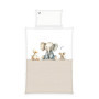 Ensemble de Literie Cuddle Crew pour Enfants - Housse de Couette et Taie d'Oreiller en Coton