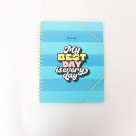 Classeur Transparent Mr. Wonderful - 30 Pochettes pour Documents