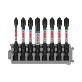 Coffret Bosch PRO Impact - 8 Embouts de Vissage Robustes