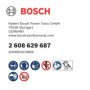 Fraise à Rainurer PRO Bosch pour Bois Tendre et Dur - Ø 31,8 mm