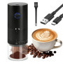 Moulin à Café Électrique Focenat avec Réglages de Mouture et Recharge USB-C