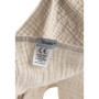 Doudou Luna en Mousseline Beige pour Bébé - Douceur et Confort
