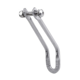 Support de Lampe en Acier Inoxydable pour Phare Avant de Vélo - Compatible Niro 90mm