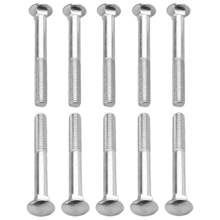 Boîte de 10 Vis à Tête Bombée en Acier Inoxydable A2 - M10x35mm