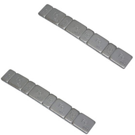 Lot de 2 Masses d'Équilibrage Adhésives pour Roues - Voiture, Moto, Scooter