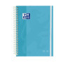 Agenda Oxford Touch 2025-2026 A5 Bleu Pastel avec Couverture Extra-Dur