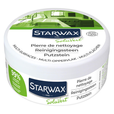 Pierre Blanche de Nettoyage Multi-Surfaces STARWAX - Entretien Naturel et Efficace - 375 g
