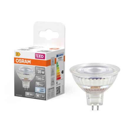 Spot LED Osram MR16 3,4W 4000K Blanc Neutre pour Éclairage Professionnel