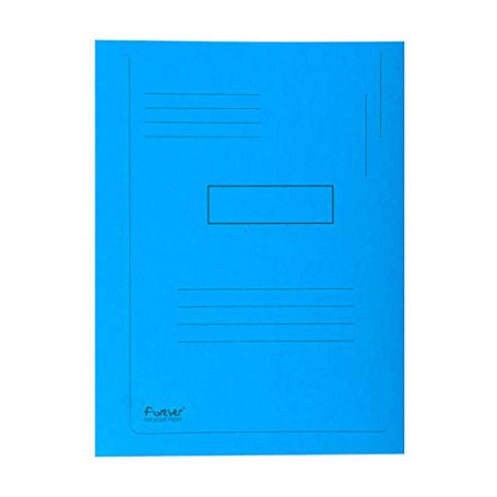 Chemises Exacompta Forever® 290 g/m² - Carton de 50 - 100% Recyclées - Bleu Vif