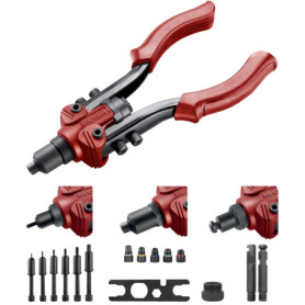 Pince à Riveter Manuelle Fortum pour Rivets Aveugles et Filetés