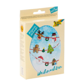 Folia Mini Kit de Feutrine pour Guirlande de Noël à Confectionner