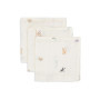 Lot de 3 Bavoirs Jollein Jungle Jambo en Coton pour Bébé