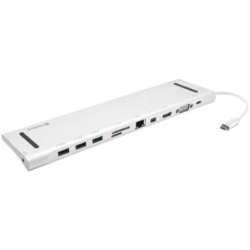 Station d'accueil USB-C Sandberg All-in-1 avec Double Sortie HDMI et VGA