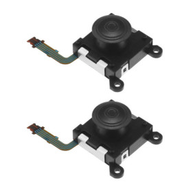 ECSiNG Lot de 2 Boutons de Rechange pour Joystick PS Vita 2000 - Noir