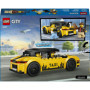 LEGO City - Taxi Jaune Électrique avec Minifigurines et Toit Ouvrant