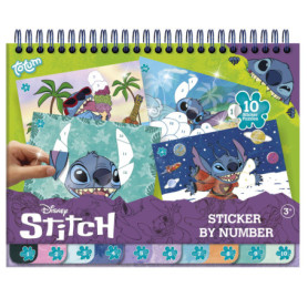 Livre de coloriage Stitch avec autocollants - Apprentissage créatif pour enfants