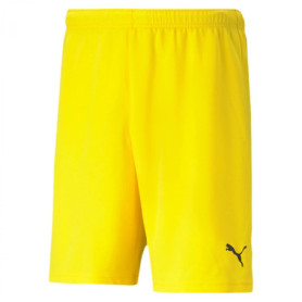 Shorts de Sport Puma TEAMRISE Jaune pour Adultes