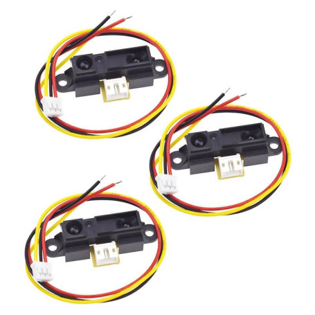 Lot de 3 capteurs de proximité infrarouge GP2Y0A41SK0F - Détection 4-30 cm