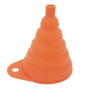 Entonnoir Universel Pliable en Silicone - Idéal pour Transfert de Liquides