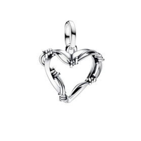 Breloque PANDORA ME en Argent Sterling - Cœur Barbelé