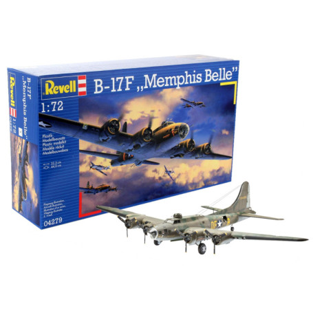 Maquette Revell B-17F Memphis Belle à assembler