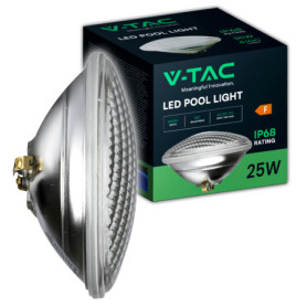 Lampe LED Subaquatique V-TAC 25W pour Piscine et Fontaine - Blanc Froid