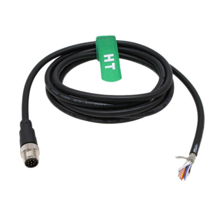 Câble M12 A 8 Broches HangTon pour Capteurs et Actionneurs