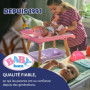Poupée Douce BABY born Sweetie Mauve pour Nouveau-nés - 30 cm avec Hochet