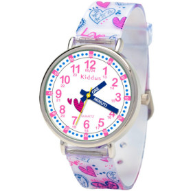Montre Éducative Kiddus pour Enfants - Apprendre à Lire l'Heure