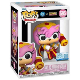 Figurine Funko Pop! Amy Rose et Wonder Woman - Hybrid DC Comics