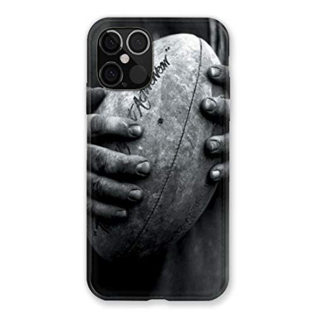 Coque Vintage Rugby pour iPhone 12/12 Pro - Protection Élégante