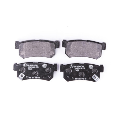 Kit de Plaquettes de Frein HELLA avec Indicateur d'Usure pour DAEWOO et SSANGYONG