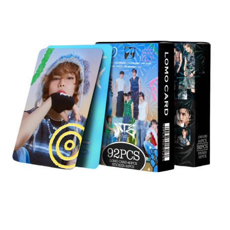Lot de 92 cartes photo Lomo Stray Kids - Cadeau parfait pour fans