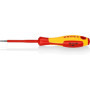 Tournevis Knipex VDE 175 mm pour vis à six pans creux - Ergonomique et isolé